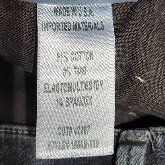 Citizens Of Humanity Elsa mid-rise Slim Fit crup Embroidered In Underground 27 - Picture 10 of 11